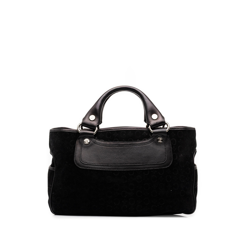 Pre-Loved Celine C Macadam Suede Boogie Handbag
